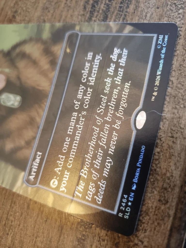 MTG Fallout Secret Lair Misprints (3)