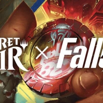 MTG Fallout Secret Lair Misprints (4)