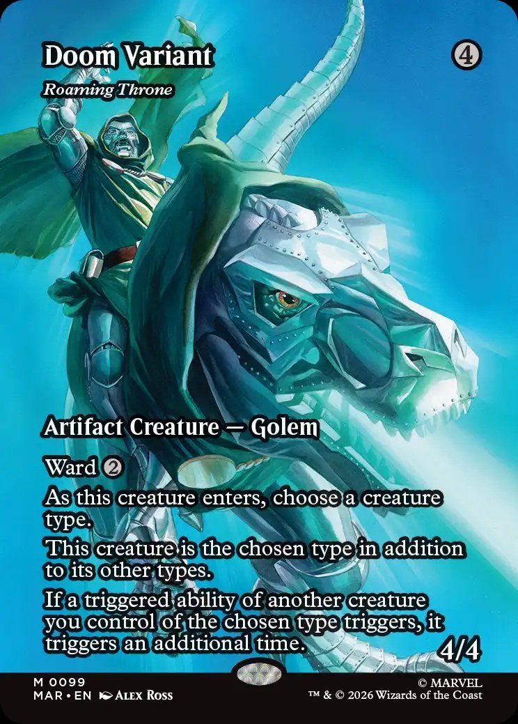 MTG Marvel Superheroes - Roaming Throne