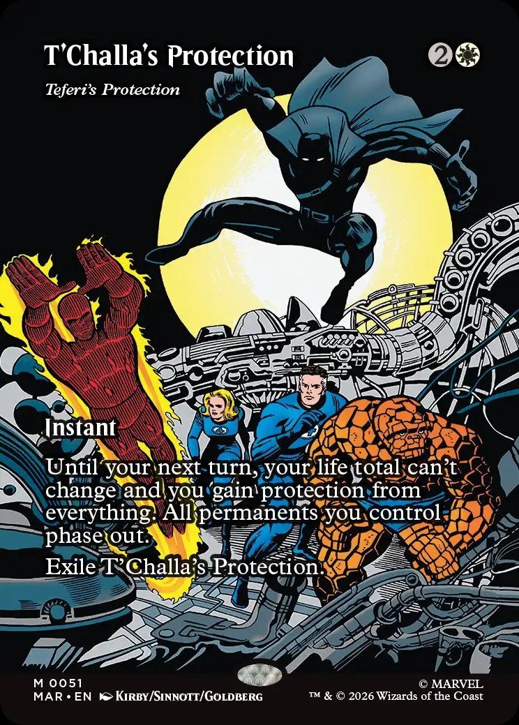 MTG Marvel Superheroes - Teferi's Protection