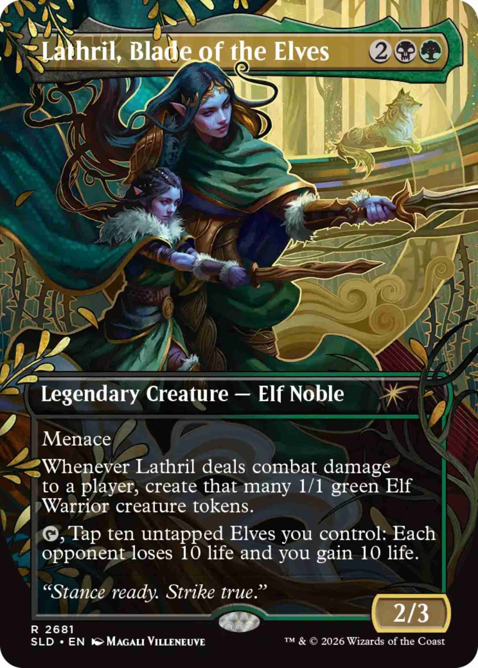 Their Magic is Limitless - Lathril Blade of the Elves