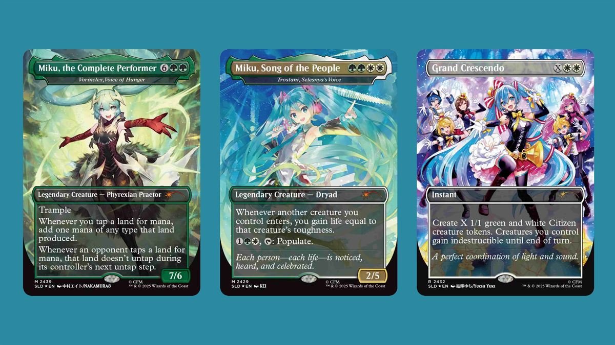 Secret Lair Commander Deck Hatsune Miku Decklist