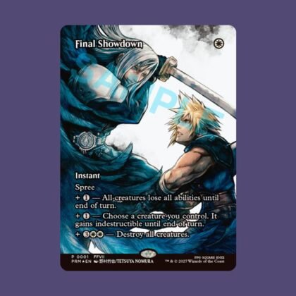 Final Fantasy VII Revelation MTG Promo Card