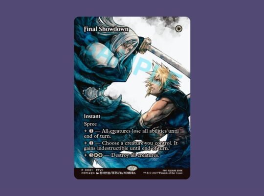 Final Fantasy VII Revelation MTG Promo Card