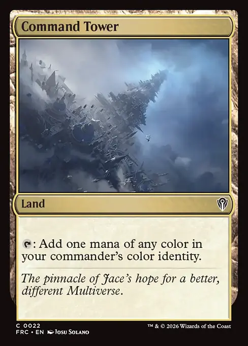 Reality Fracture Commander Decklist (21)