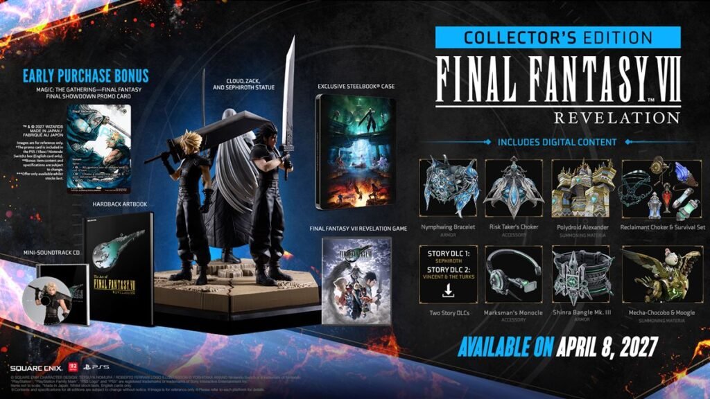 【EN】FINAL FANTASY VII REVELATION_Collectors_Physical Edition