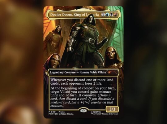 Avengers Doomsday Doctor Doom, King of Latveria promo card artwork